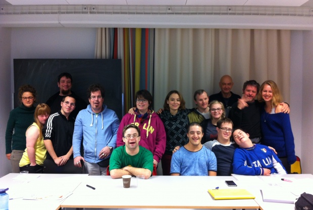 Gruppenbild Theater HORA, Foto: Katja de Bragança Gruppenbild Theater HORA